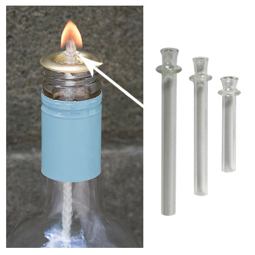 Thermal Glass Wick Tubes for Oil Lamp and Candle Making