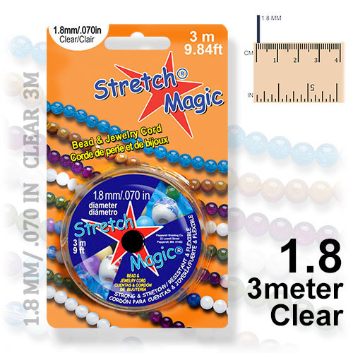 Pepperell Stretch Magic .8mm Clear