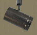 TH52 Southwestern Track Light with Diamond Trim design in Dark Bronze finish withSilver Mica liner