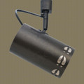 TH11 Rustic Track Light with Deer and Elk Prints Design in Dark Bronze finish with Silver Mica liner-  power cord showing