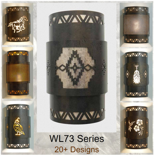 WL73 Southwestern Two Tier wall sconce series