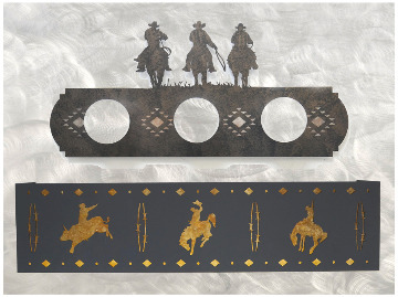 Western Bathroom Lights