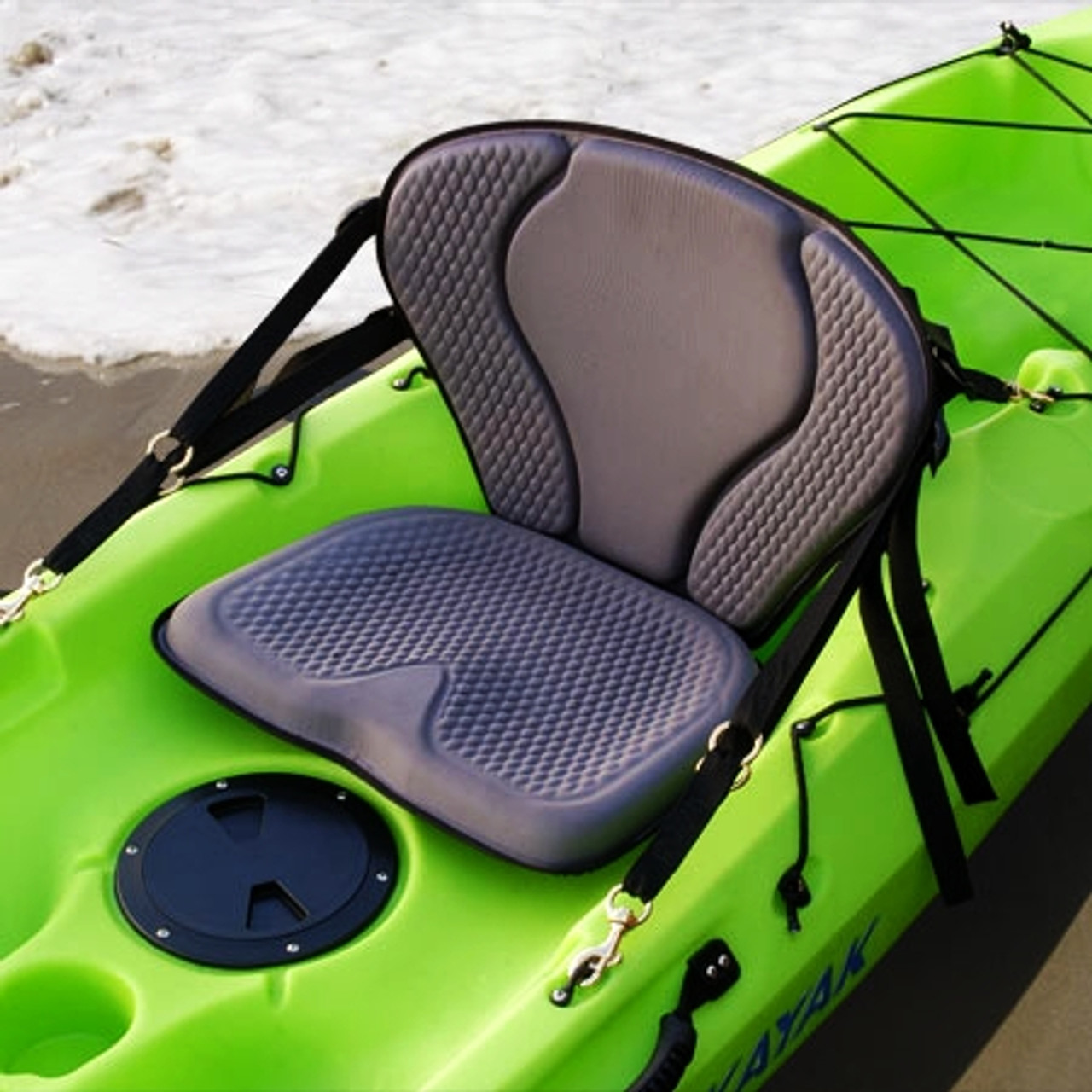HLOGREE 1/2PCK Kayak Seats,Thicken Seat Cushion for Kayak,Padded Kayak  Seat,Canoe Seats with Back Support,Kayak Replacement Parts,Kayak Seat