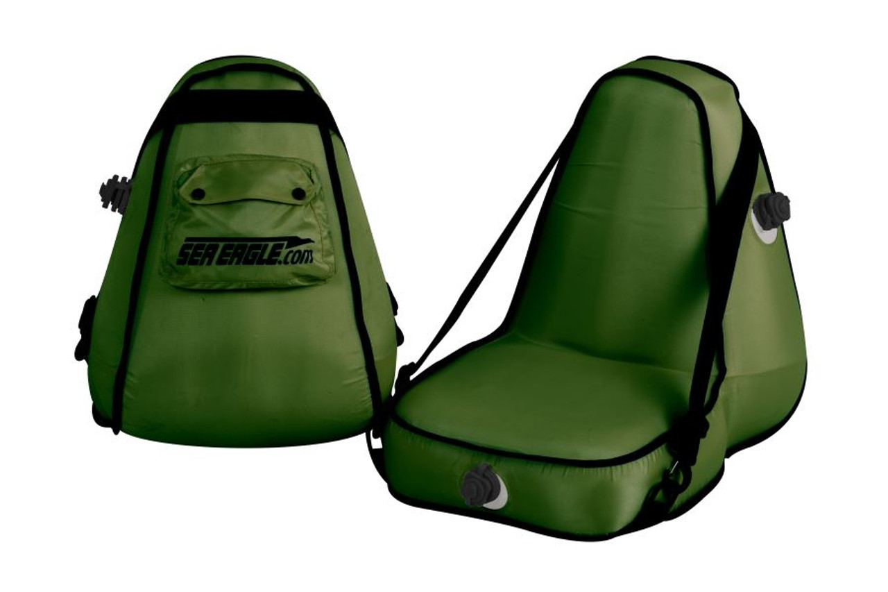 Deluxe Inflatable Seat Green