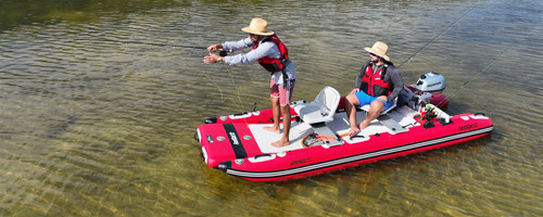 FastCat12 Catamaran Inflatable Boat - Lifestyle