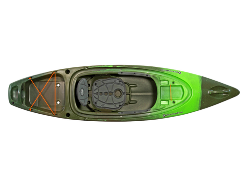 Sound 9.5 - Recreational Kayak Moss Camo - Main Image