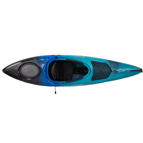 Axis 12.0 Crossover Multiwater Kayak Blue Mist - Top View
 