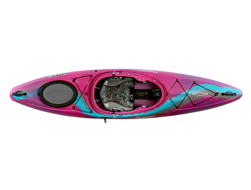 Katana 9.7 Crossover Whitewater Kayak Aurora - top view