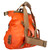 Goforth Dry Duffel Shoulder Bag - Orange (SideView)