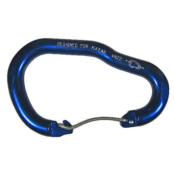 Paddle Carabiner Anodized Aluminum Wire Gate (22KN) - Main Image