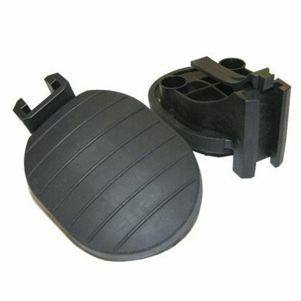 Padded Foot Brace Pedals - Pair