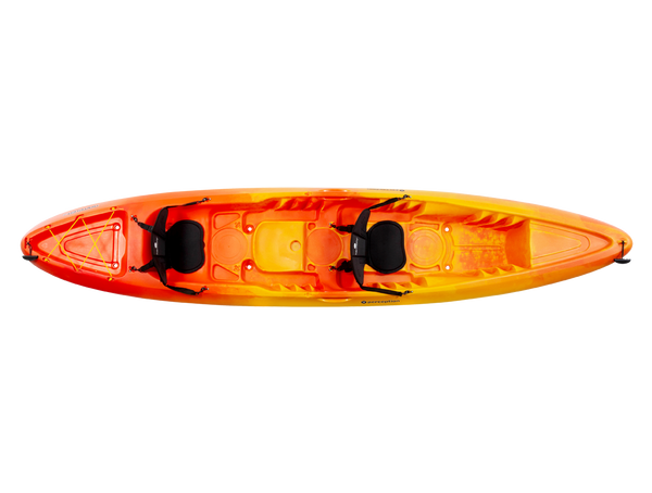 Rambler - 13.5 Tandem Kayak Sunset - top view