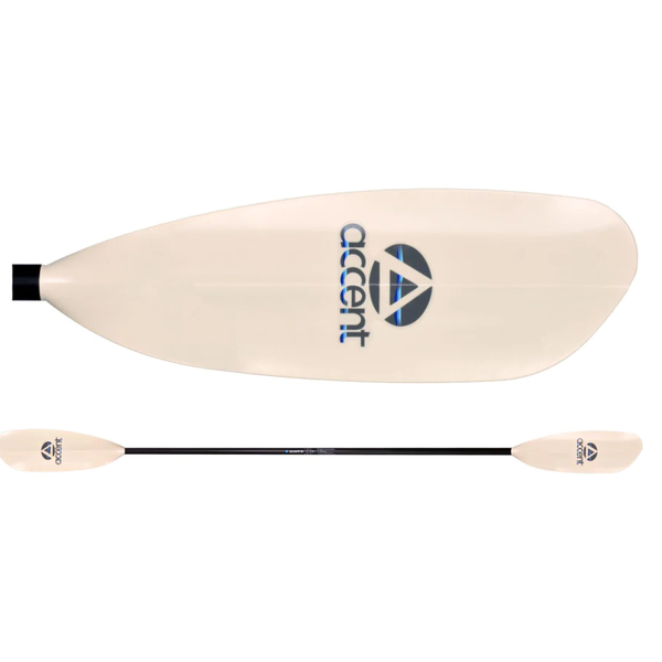 Lanai Kayak Paddle - Ivory Blade and full paddle