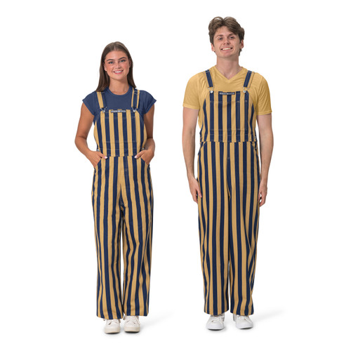 Navy Blue & Gold (Metallic) Adult Game Bibs Navy Blue & Gold (Metallic) Adult Game Bibs