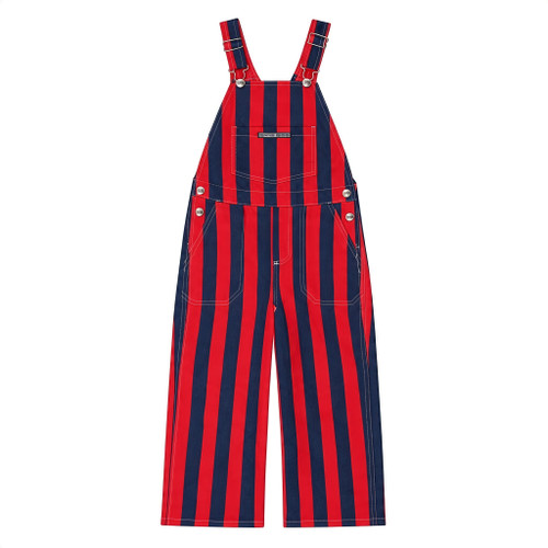 Navy Blue & Red Toddler Game Bibs