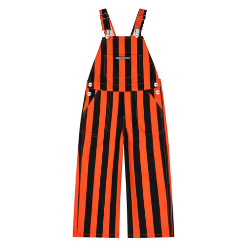 Orange & Black Toddler Game Bibs