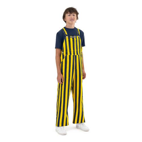 Navy Blue & Maize Youth Game Bibs
