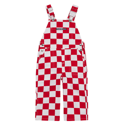 Red & White Checkered Infant Game Bibs