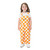 Orange & White Checkered Tennessee Toddler Game Bibs