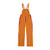 Flat lay product image of gold and maroon striped game bibs featuring a two-button side closure.