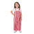Red & White Toddler Game Bibs