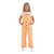 Orange & White Checkered Tennessee Youth Game Bibs