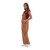 Profile view highlighting the side button details on garnet and gold game bibs.