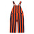 Navy Blue & Orange Infant Game Bibs