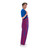 Profile view highlighting the two side buttons on royal blue and red game bibs.