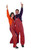 Purple & Orange Adult Game Bibs