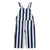 Navy Blue & White Infant Game Bibs