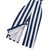 Navy Blue & White Infant Game Bibs