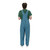 Green & Light Blue Adult Game Bibs
