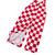 Red & White Checkered Infant Game Bibs