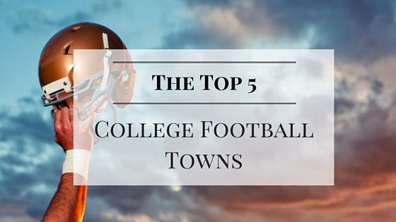 5 college football towns