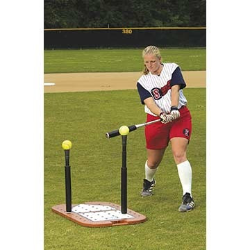 Schutt Oscar Miller's Swing Rite Tee Oaks Batter Up Texas