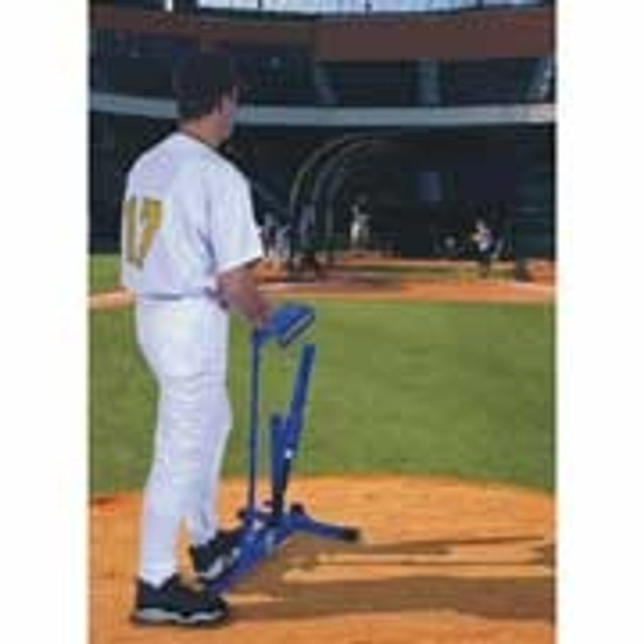 Louisville Slugger L60111 Blue Flame Ultimate Pitching Machine For Training  798396241830