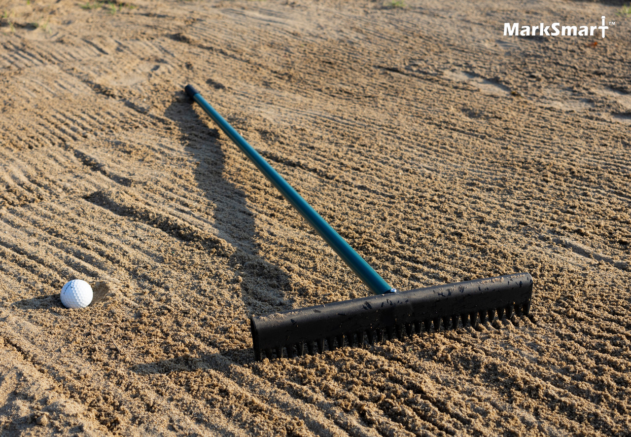 The SmartCombâ„¢ Sand Trap Rake - Oaks Batter Up Texas