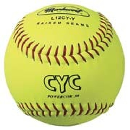 Markwort 12" Optic Yellow CYC Softballs