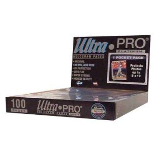 Ultra Pro 1 Pocket Pages (1 box)