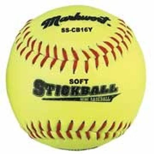 Soft Safe Stickball Style Mini-Baseballs