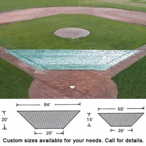 Standard Infield Protector - Small (56' x 26' x 15')