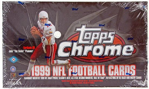 1999 Topps Chrome Football Box 