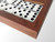 #48 "Cabin Club" Classic Domino Set • With Cribbage Board/Counter