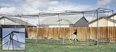 ATEC 70' Backyard Batting Cage With Net & Hardware