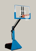 Bison Glass Max Portable Adjustable Basketball System (Acrylic)