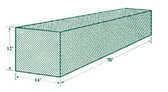 Jugs Batting Cage Netting #1 (70'L x 14'W x 12'H) 381 lb Breaking Strength