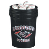 Diamond Bucket of DOL-X Practice Baseballs