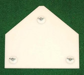 Osborne Inside - Outside Tee Replacement Home Plate Base