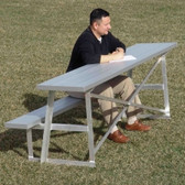 7-1/2' Scorer's Table with Bench 